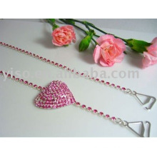 strawberry rhinestone bra straps